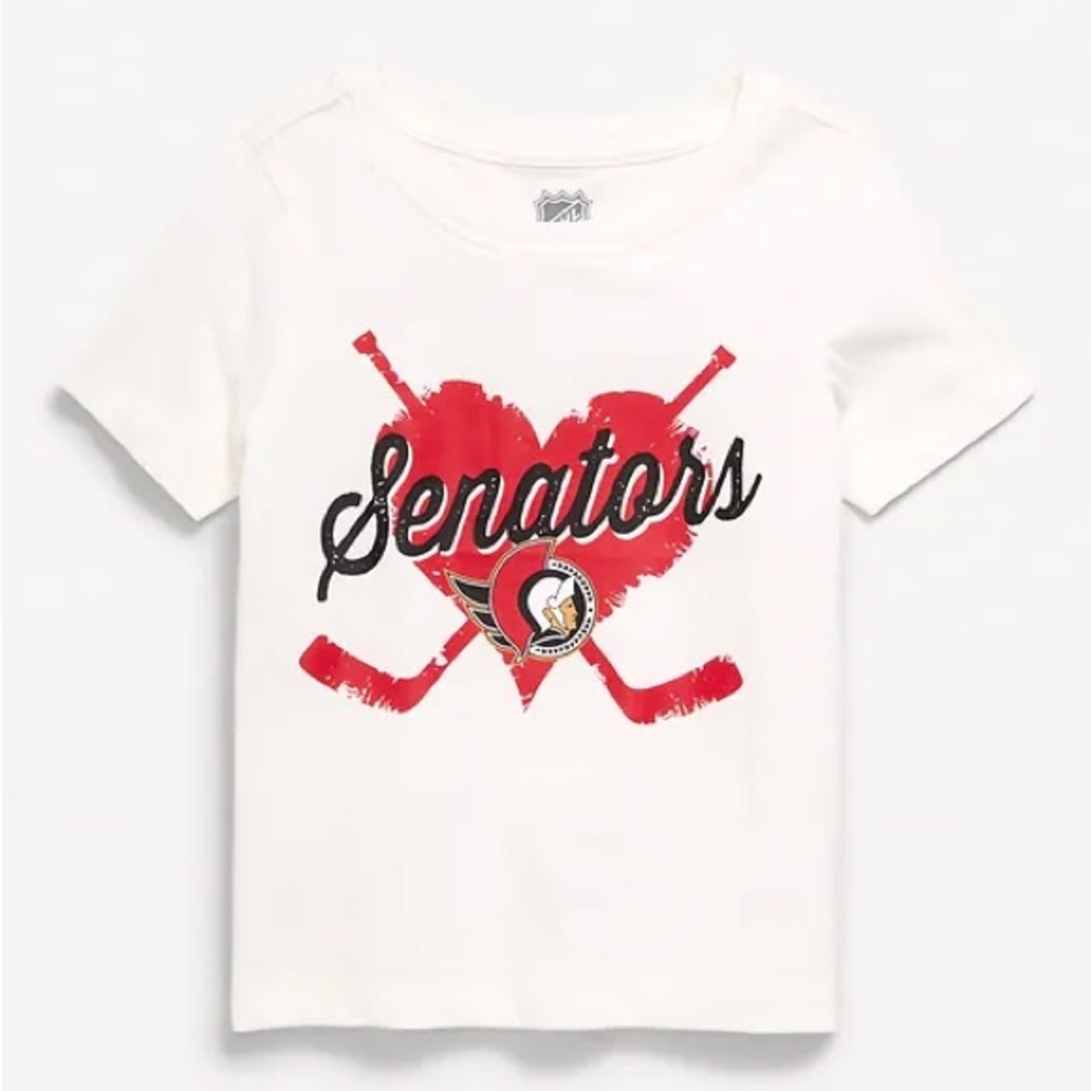 NHL Senators 12-18 months Red and White Tee